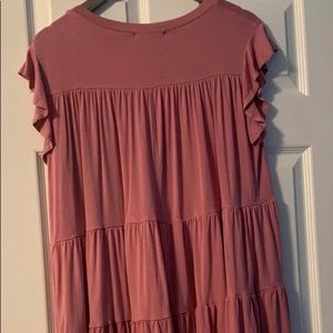 A Rosie pink short dress